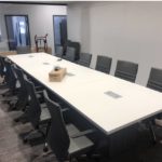 conference table with office chairs