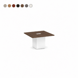 Rectangular Cube Base Conference Table 4'
