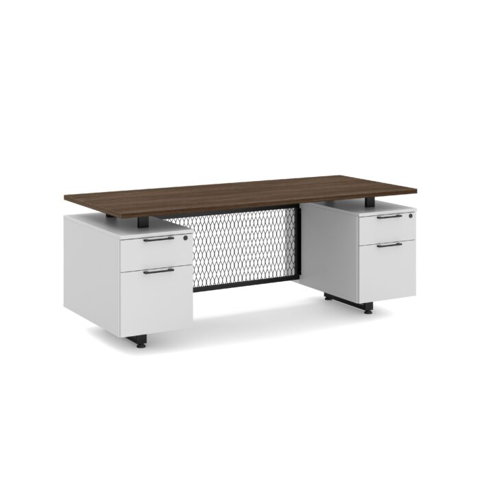 Senator Riser Desk Straight Riser Desk (Multiple Sizes Available) - Denver | Office Furniture