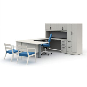 Zira U Shape Storage Desk