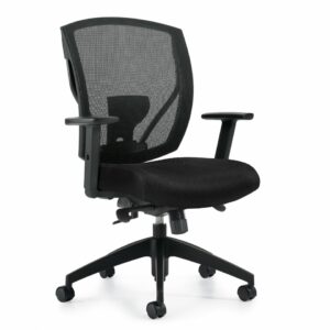 Mesh Back Synchro Tilter Task Chair with Lumbar Support