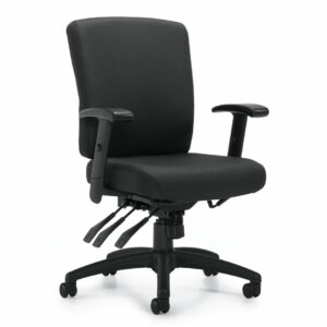 Fabric Multi Function Task Chair with Arms