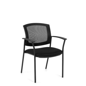 Mesh Back Guest Chair with Arms