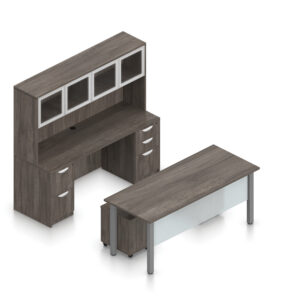 SL-2 Desk and Credenza