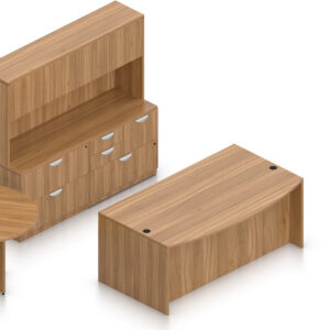 SL-21 Executive Office Desk with Hutch