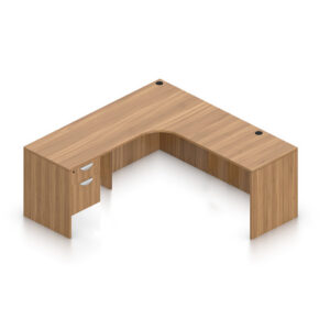 SL-26 L Shape Desk with Soft Corner